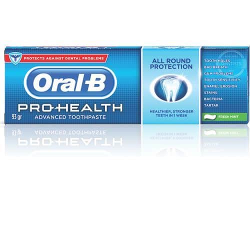 oral b pro health advanced toothpaste